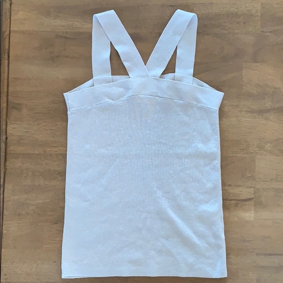 Loft Square Neck Racerback Sweater Tank - Picture 4 of 5